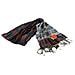 Sciarpa Uomo Pashmina Stropicciata Jc3399 Bordeaux - Foto miniatura 2
