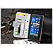 Custodia Compatibile Con Nokia Lumia 920 In Magnesio Bianco - Coperchio Protettivo Con Chiusura Magnetica E 3 Slot Per Carte - Foto miniatura 2
