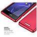 Custodia Compatibile Con Sony Xperia E3 In Rosso Metallico - Coperchio Protettivo In Silicone Tpu Flessibile - Foto miniatura 2