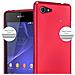 Custodia Compatibile Con Sony Xperia E3 In Rosso Metallico - Coperchio Protettivo In Silicone Tpu Flessibile - Foto miniatura 7