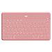 Keys-To-Go - Tastiera - Bluetooth - AZERTY - Francese - rosa - Foto miniatura 1