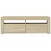 Mobile Porta TV con Luci LED Rovere Sonoma 120x35x40 cm - Foto miniatura 2