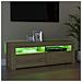 Mobile Porta TV con Luci LED Rovere Sonoma 120x35x40 cm - Foto miniatura 9