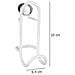 Single Classic Plus - Appendiabiti Da Bagno, Bianco, 2 Pezzi, - Foto miniatura 3