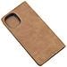 Custodia Originale Book Xproof Flip Case Per Apple Iphone 12 Mini Mud Brown - Foto miniatura 3