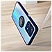 Cover Realme 9 4g / 9 Pro Plus Bimateria Anello Metallico Supporto Blu - Foto miniatura 4