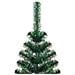 Albero Di Natale Artificiale Punte Iridescenti Verde 180 Cm Pvc - Foto miniatura 3