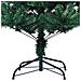 Albero Di Natale Artificiale Punte Iridescenti Verde 180 Cm Pvc - Foto miniatura 5