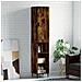 Credenza Rovere Fumo 34,5x34x180 Cm In Legno Multistrato - Foto miniatura 1