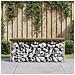 Panca da Giardino Design Gabbione 103x44x42 cm Pino Impregnato - Foto miniatura 1