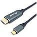 133417 Cavo E Adattatore Video 3 M Usb Tipo-c Hdmi Tipo A (standard) Grigio, Nero - Foto miniatura 4