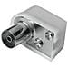 Spina antenna angolare F, 6 mm, 75 Ohms, avvitabile - Foto miniatura 1