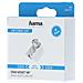 Spina antenna angolare F, 6 mm, 75 Ohms, avvitabile - Foto miniatura 2