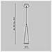 Lampadario A Sospensione Moderno Nevill Metallo Bianco 1 Luce Gu10 40w - Foto miniatura 3