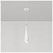 Lampadario A Sospensione Moderno Nevill Metallo Bianco 1 Luce Gu10 40w - Foto miniatura 4