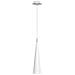 Lampadario A Sospensione Moderno Nevill Metallo Bianco 1 Luce Gu10 40w - Foto miniatura 1