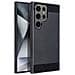 Custodia B-case Tpu Silicone Cover Case Per Samsung Galaxy S24 Ultra Carbon Metal Black - Foto miniatura 1