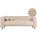 Divano 3 Posti Leiren Bouclé Beige - Foto miniatura 2