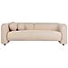 Divano 3 Posti Leiren Bouclé Beige - Foto miniatura 4