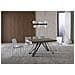Tavolo allungabile 90x160/264 cm Terium tortora gambe antracite - Foto miniatura 2