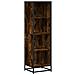 Libreria Rovere Fumo 40x35x139 Cm In Truciolato - Foto miniatura 2