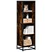 Libreria Rovere Fumo 40x35x139 Cm In Truciolato - Foto miniatura 1