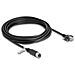 Cavo M12 codificato A da 8 pin femmina per RJ45 maschio con viti Cat. 5e FTP da 5 m nero - Foto miniatura 1