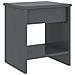 Lusso Casadino -  Comodino Grigio Scuro 35x30x40 Cm In Legno Massello Di Pino - Foto miniatura 4