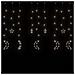 Lusso Casadino -  Luci Fatate Stella E Luna Con Telecomando 345 Led Bianco Freddo - Foto miniatura 3