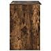 Scrivania con contenitore Rovere affumicato 90x49,5x75 cm Legno ingegnerizzato - Foto miniatura 7