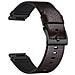 Cinturino In Pelle Premium Compatibile Con Garmin Fenix 8/fenix 7x/fenix 3 - Elegante E Confortevole Brown 20 Mm - Foto miniatura 1