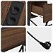 Scrivania Rovere marrone 120 x 79 x 86.5 cm Legno multistrato - Foto miniatura 9