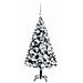 Albero di Natale artificiale con 150 LED Bianco 120 cm - Foto miniatura 4