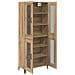 Credenza Rovere artigianale 69,5 x 34 x 180 cm - Foto miniatura 5