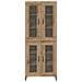 Credenza Rovere artigianale 69,5 x 34 x 180 cm - Foto miniatura 8