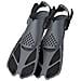 Pinne Da Nuoto Regolabili Per Immersioni E Snorkeling - Taglia S/m Black - Foto miniatura 1