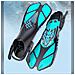 Pinne Da Nuoto Regolabili Per Immersioni E Snorkeling - Taglia S/m Black - Foto miniatura 4