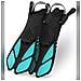 Pinne Da Nuoto Regolabili Per Immersioni E Snorkeling - Taglia S/m Black - Foto miniatura 5