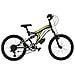 Bici Bimbo Misura 20 Mountain Bike Bambino Mtb 6v Colorado Full Suspension Cl20 Doppia Ammortizzata - 33 Nero Giallo Fluo Opaco - Foto miniatura 1