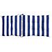 Cuscino da Esterno 6 pcs Blu e Bianco 120 x 50 x 7 cm Tessuto - Foto miniatura 7