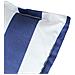 Cuscino da Esterno 6 pcs Blu e Bianco 120 x 50 x 7 cm Tessuto - Foto miniatura 8