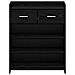 Mobile per scarpe con cassetto Rovere Nero 73,5 x 36 x 92 cm - Foto miniatura 4