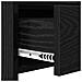 Mobile per scarpe con cassetto Rovere Nero 73,5 x 36 x 92 cm - Foto miniatura 7