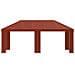 Gazebo da giardino 6 x 3 m Terracotta Poliestere e Acciaio 190 - Foto miniatura 3