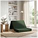 Divano Letto Pieghevole 90 x 67 x 45 cm Verde Scuro - Foto miniatura 2
