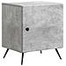 Armadio da Notte 2 pcs Grigio Cemento 43 x 34,5 x 50 cm - Foto miniatura 3