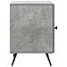 Armadio da Notte 2 pcs Grigio Cemento 43 x 34,5 x 50 cm - Foto miniatura 6