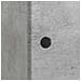 Armadio da Notte 2 pcs Grigio Cemento 43 x 34,5 x 50 cm - Foto miniatura 8