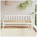 Cuscino per Panca da Giardino Beige Mélange 200x50x7 cm Tessuto - Foto miniatura 3