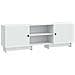 Mobile TV Bianco 150 x 31 x 50 cm Legno ingegnerizzato - Foto miniatura 1